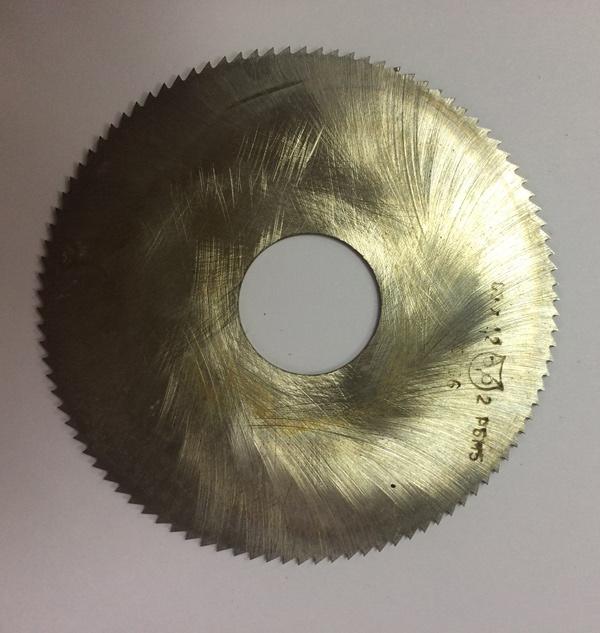 Фреза по металлу дисковая отрезная Ø 80х1,2 Р6М5 МИЗ
