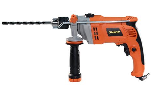 Дрель ударная  900Вт ЭНКОР ДУЭ-900ЭР/13М ЗВП коробка