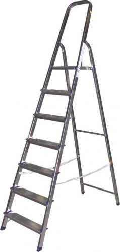 Стремянка  7 ступеней алюм ЭНКОР Стремянка  7 ступеней алюм ЭНКОР