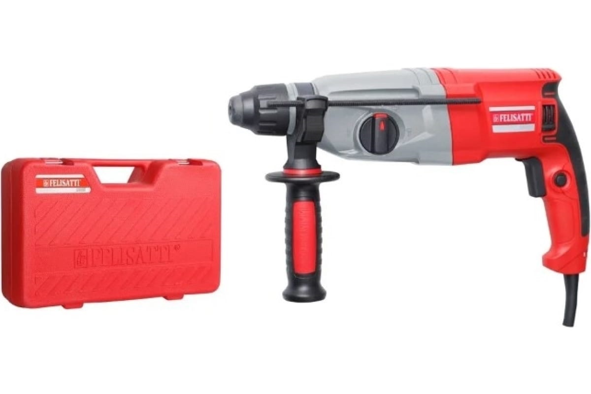 Перфоратор 3-х реж SDS+  850Вт/3,0 Felisatti П-28/850ЭР кейс