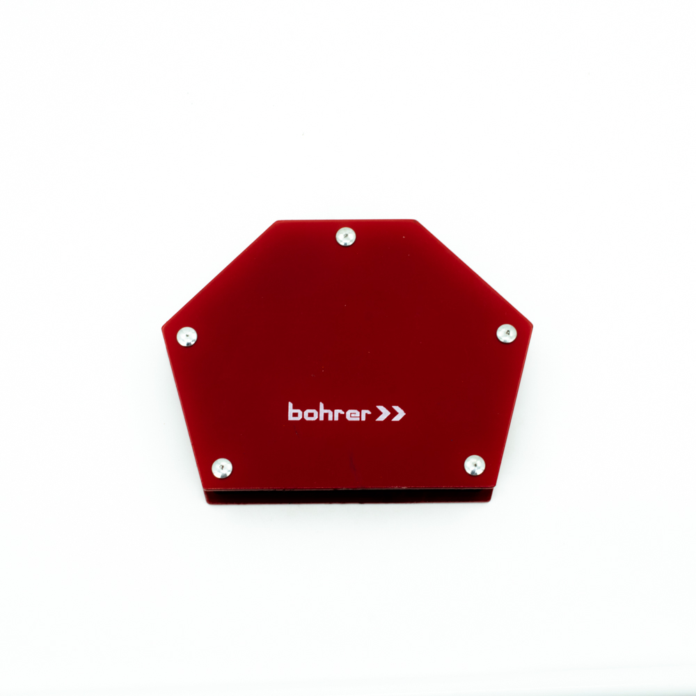 Угольник сварочный магнитный  S5 (30, 45, 60, 75, 90, 135 градусов; удержание до 5LBS/34 кг) Bohrer