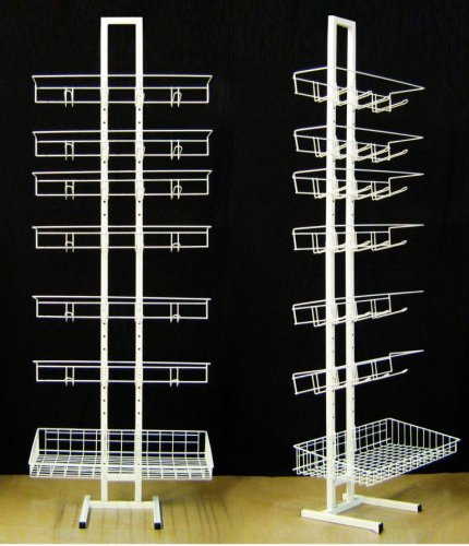 Стенд универсальный ПР 22 (24 крючка+корзина)