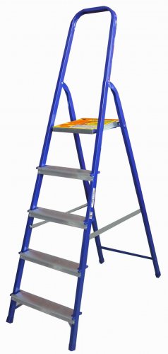 Стремянка  5 ступеней сталь ЭНКОР Стремянка  5 ступеней сталь ЭНКОР