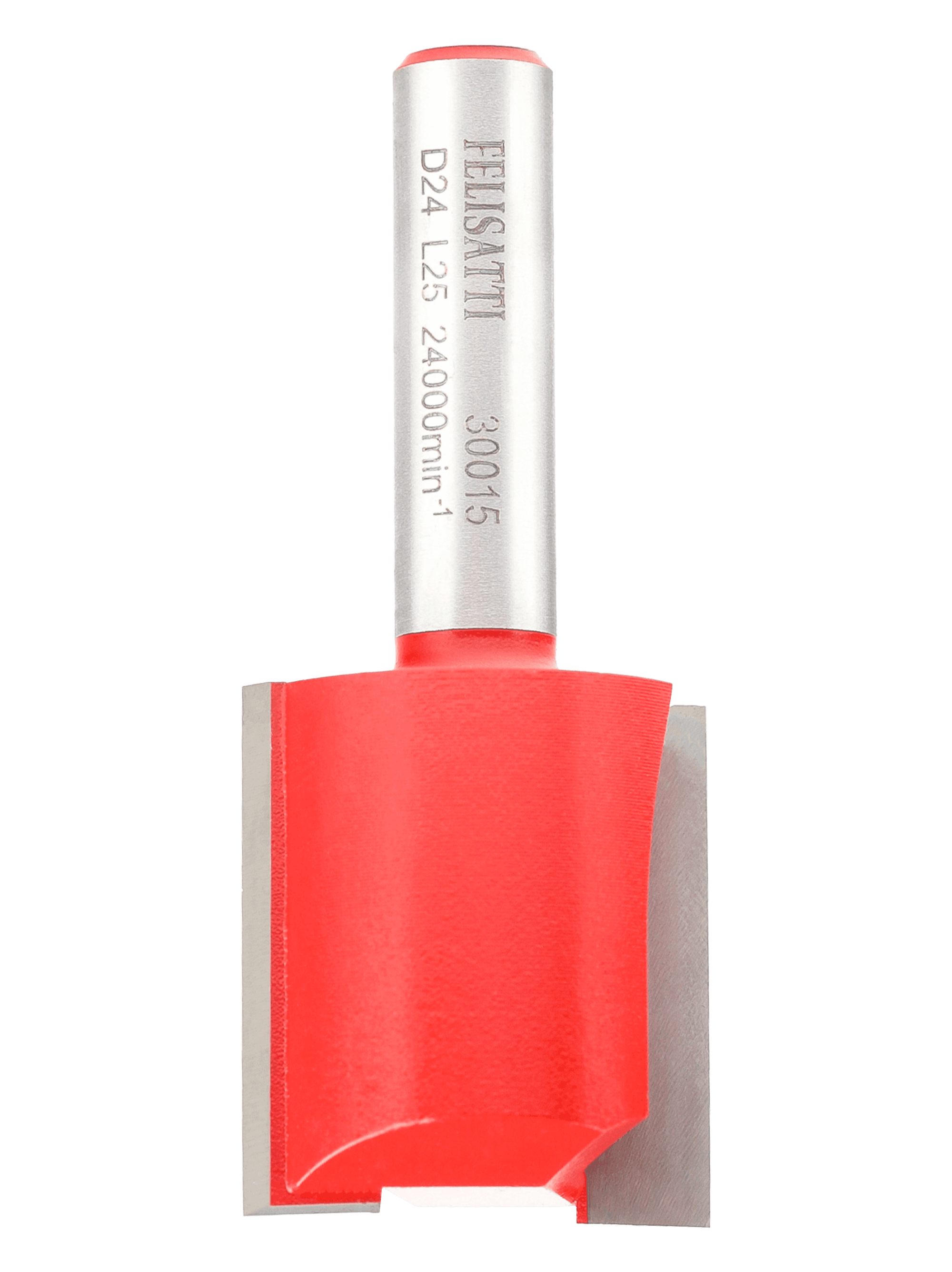 Фреза по дереву пазовая прямая Ø24х25 твердосплав ц/хв 8 Felisatti бокс, шт