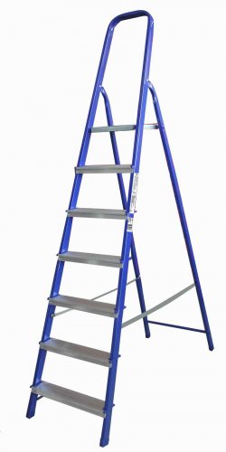 Стремянка  7 ступеней сталь ЭНКОР Стремянка  7 ступеней сталь ЭНКОР