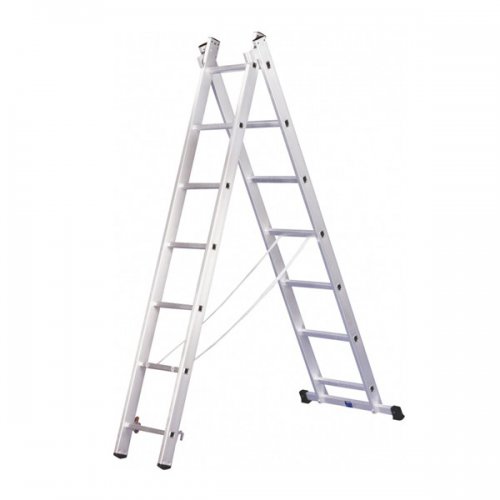 Лестница двухсекционная 2х 9 алюм ЭНКОР Лестница двухсекционная 2х 9 алюм ЭНКОР