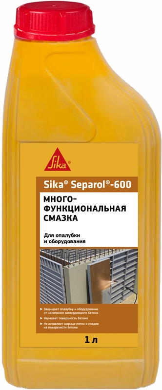 Смазка синтетическая защитная от растворов 2 в 1 1,0л Separol-600 SikaSeparol