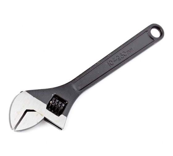 Ключ разводной 250мм/D30мм рукоятка/металл Квалитет блистер, шт