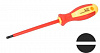 Отвертка шлицевая диэлектрическая SL 0.8х5.5х125 мм двухкомп/ручка ЭНКОР подвес