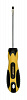 Отвертка шлицевая SL 0.6х3.0х 75 мм двухкомп/ручка ЭНКОР подвес