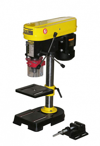 Станок сверлильный  350Вт ЭНКОР Корвет-45 с тисками коробка Станок сверлильный  350Вт ЭНКОР Корвет-45 с тисками коробка