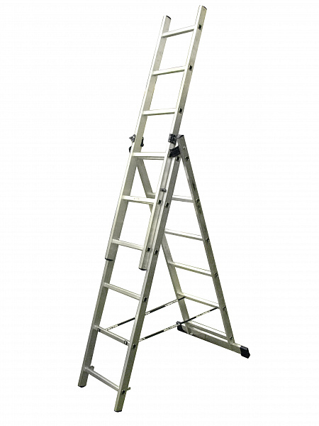 Лестница трехсекционная 3х12 алюм ЭНКОР Лестница трехсекционная 3х12 алюм ЭНКОР