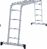 Лестница-трансформер 4х4 алюм Новая Высота NV100