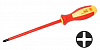 Отвертка крестовая диэлектрическая PH3х175 мм двухкомп/ручка ЭНКОР подвес