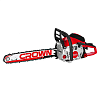 Бензопила 3,5/18&quot; 0.325&quot; CROWN CT20200-18 коробка