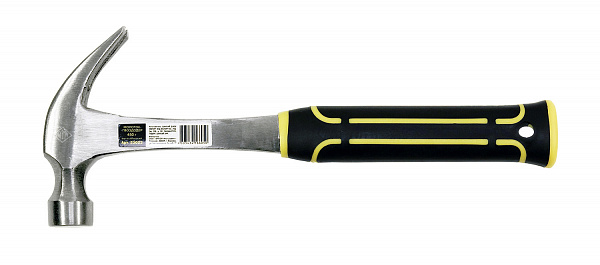 Молоток гвоздодер 450гр круг/боек металл/ручка ЭНКОР Молоток гвоздодер 450гр круг/боек металл/ручка ЭНКОР