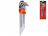 Набор ключей звездочек Torx 9шт. TS10-50 экстрадлинные с отвер CrV STARTUL PRO пластик/бокс